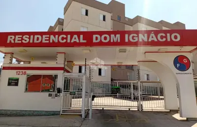Apartamento novo 02 quartos, com sacada, garagem em condomínio fechado à venda em santa maria