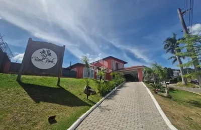 Terreno a venda condomínio fechado real park santa maria - rs  300m²