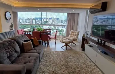 Apartamento à venda com 3 quartos e suíte semi-mobiliado no bairro patronato em santa maria