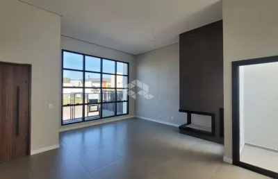 Casa nova de alto padrão à venda com 3 suítes no terras de santorini - camobi - santa maria/rs