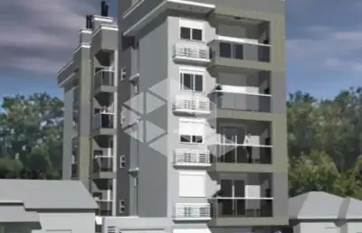 Apartamento em construção de 1 quarto com garagem à venda em camobi santa maria