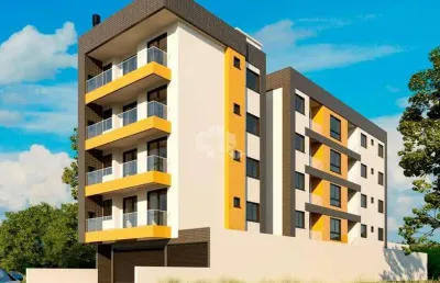 Apartamento em construção à venda de 1 quarto em camobi santa maria