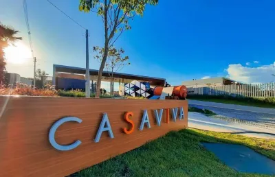 Terreno alto à venda no condomínio casa viva em santa maria