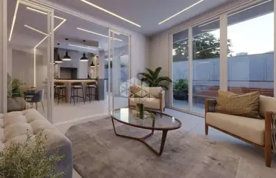 Apartamento duplex de 1 dormitório e 2 suite à venda no bairro medianeira em santa maria