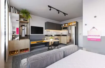 Apartamento com 1 quarto à venda na João Attilio Zampiere, 429, Camobi, Santa Maria