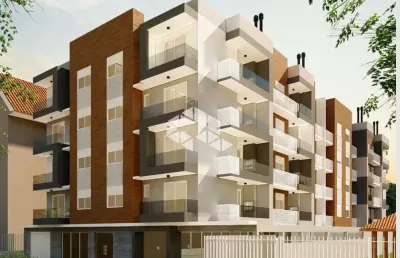 Apartamento de 01 dormitório com sacada e churrasqueira na planta  à venda em camobi santa maria