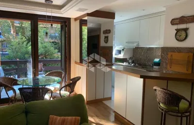 Seu refúgio natural em gramado: apartamento 2 dormitório com terraço em condomínio fechado