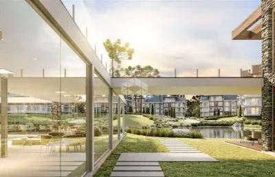Apartamento com 02 (duas) suítes localizado em gramado em condomínio com infraestrutura completa