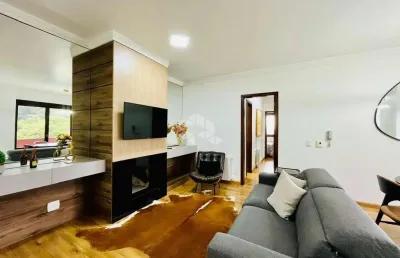 Seu refúgio natural em gramado: apartamento 3 dormitórios mobiliado