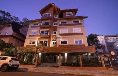 Oportunidade única! apartamento novo, a poucos passos da rua coberta em gramado!