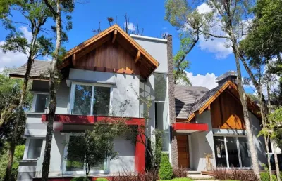 Casa em condomínio fechado com 4 quartos à venda na Rua Prefeito Waldemar Frederico Weber, 1805, Centro, Gramado