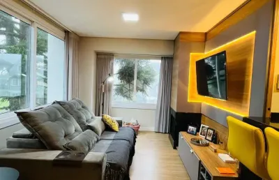 Apartamento de 2 dormitórios sendo 1 suíte, localizado em canela.