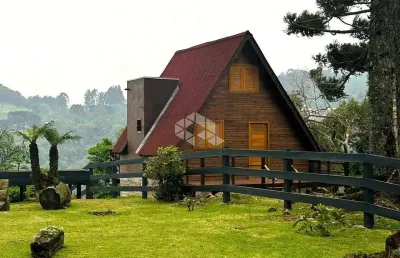 Chalé à venda com 1 quarto/dormitório, vagas/box no bairro carazal em gramado/rs.