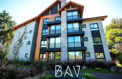 Apartamento de 1 dormitório no bairro bavária em gramado.