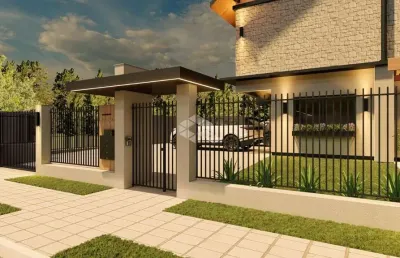 Casa geminada com 2 suítes mais lavabo próximo ao centro de canela