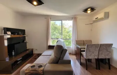Apartamento com 2 dormitórios e 1vaga com infra completa em canoas.