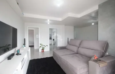 Amplo apartamento com 2 dormitórios/ sacada com churrasqueira e uma vaga