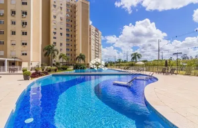 Apartamento de 3 dormitórios, suíte, andar alto e vista definida com vaga coberta em canoas