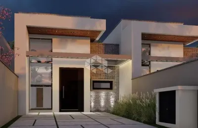 Casa térrea conceito aberto 3 dormitórios/ 1 suíte / 2 vagas