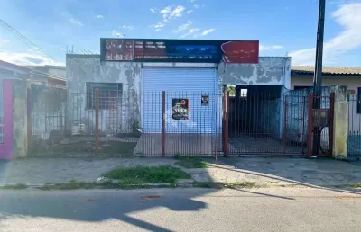 Pavilhão com ampla  casa residencial nos fundos, bairro  rio branco canoas