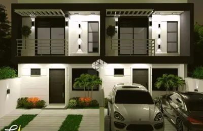 Casa sobrado novo, 3 dormitórios, 1 suíte, água quente, churrasqueira gourmet,  pátio frente e fundos. igara em canoas. aceita financiamento fgts