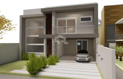 Sobrado com 3 dormitórios sendo uma suíte master, outra suíte e um dormitório, aceita financiamento/bairro moinhos de vento/canoas.