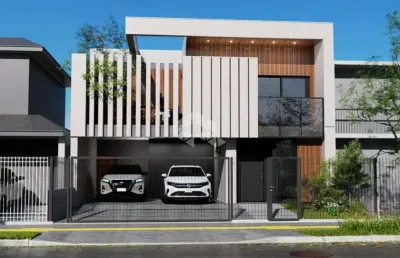 Casa em construção, 3 dormitórios, 3 suítes, 2 vagas cobertas, no bairro igara, na cidade de canoas. aceita financiamento bancário.