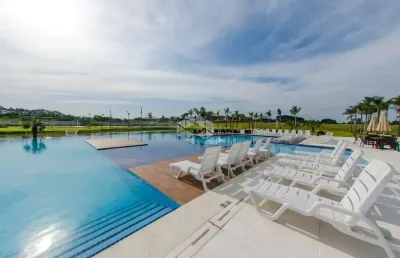 Terreno com 420m² privativos, condomínio  reservas  do lago, nova santa rita