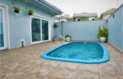 Casa 3 dormitórios, 2 suítes, 4 vagas com piscína, bairro mont serrat canoas -rs