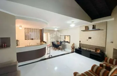Casa sobrado 4 dormitórios, suíte, closet, sótão, lareira, churrasqueira, piscina e 3 vagas, bairro marechal rondon, canoas. aceita fgts,financiamento