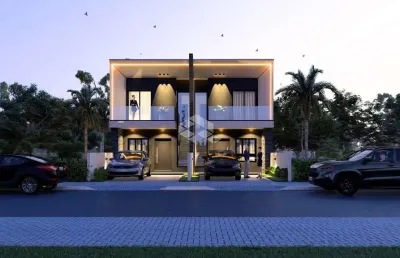 Casa de 110 m² com 3 dormitórios, 3 sutis e um lavabo, cozinha integrada, com pátio, 2 vagas de garagem, no bairro montserrat em canoas, aceitam