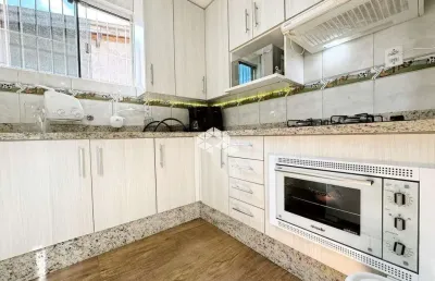 Casa com 3 dormitórios, mobiliada, 2 banheiros, 6vagas de garagem, piscina, bairro nossa senhora das graças/canoas. aceita financiamento e fgts.