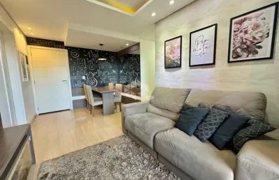 Apartamento térreo com 65m² privativos à venda no bairro são josé em canoas rs - 2 dormitórios, mobiliado, com vaga - aceita financiamento e fgts