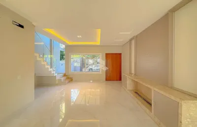 Casa semimobiliada à venda no bairro bela vista em canoas - 3 dormitórios, suíte, pátio e espaço gourmet - aceita financiamento e fgts