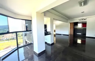 Apartamento 3 dormitórios, suite, 2 vagas cobertas, sacada com vista panorâmica, segurança 24hr no bairro hamburgo velho  em novo hamburgo.