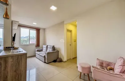 Apartamento 2 dormitórios, semimobiliado,elevador,vista,vaga coberta,elevador,piscina,salão de festas,quioque,portaria,bairro operário,novo hamburgo
