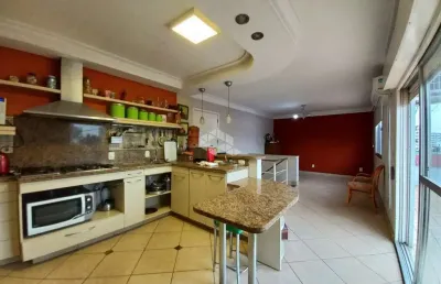 Cobertura com 4 dormitórios, 3 banheiros, suíte, 2 vagas, elevador, sacada, terraço no bairro vila rosa, novo hamburgo