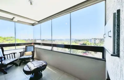 Apartamento 3 dormitórios,semimobiliado,suíte,sacada,churrasqueira,elevador, 2 vagas,bairro boa vista,novo hamburgo