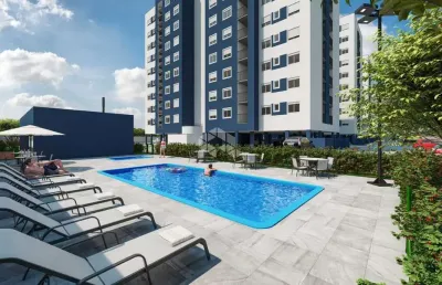Apartamento 2 dormitórios, 1 banheiro, 1 vaga, no bairro operário, em novo hamburgo, aceita financiamento e fgts