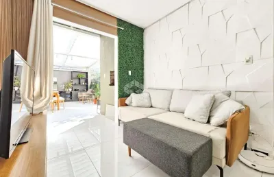 Apartamento garden à venda no bairro igara em canoas rs - 2 dormitórios (1 suíte), 117m² privativos com pátio - aceita financiamento