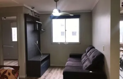 Apartamento mobiliado, de dois dormitórios e uma vaga de garagem, igara canoas