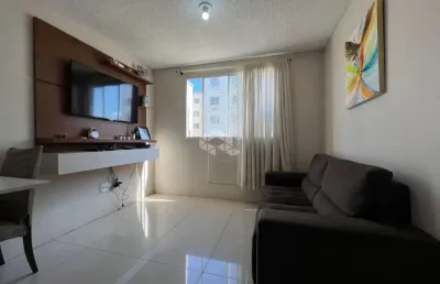 Apartamento semi mobiliado com 2 dormitórios - mato grande