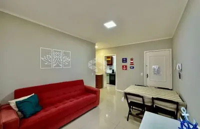 Apartamento 01 dormitório , mobiliado, living 2 ambientes, churrasqueira, centro, 150 m do mar,capão da canoa!