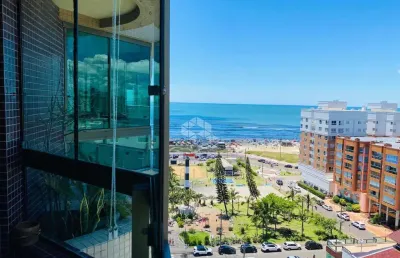 Apartamento vista mar, 128 m² com 03 dormitórios, 01 suíte, clooset, centro,capão da canoa!