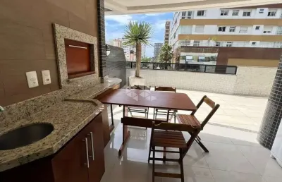 Apartamento 2 dormitórios, suíte, terraço, 120m², vista mar, churrasqueira, bairro navegantes