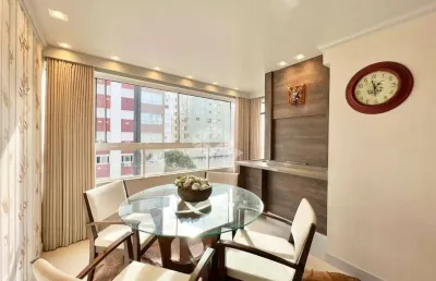 Apartamento 3 quartos, com vista para o mar, mobiliado e decorado a 1 quadra do mar