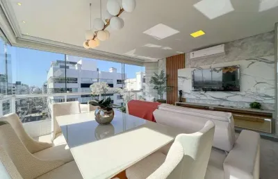 Apartamento à venda em capão da canoa com 3 quartos (1 suíte), vista para o mar e serra, mobiliado e de esquina.