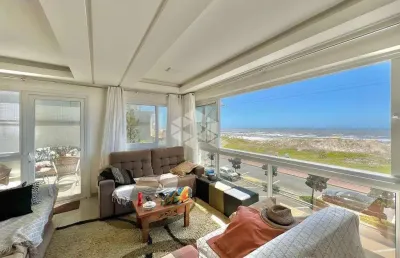 Apartamentos 4 suítes, sacada de frente, vista eterna para o mar, terraço privativo.