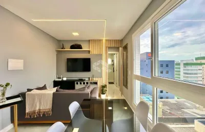 Apartamento mobiliado e decorado, 01 quarto e vaga de garagem, no centro de capão da canoa/rs.