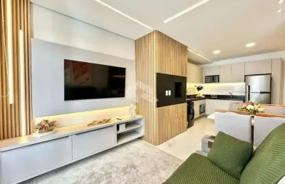 Apartamento finamente mobiliado e decorado, com 01 dormitório,  em capão da canoa/rs.